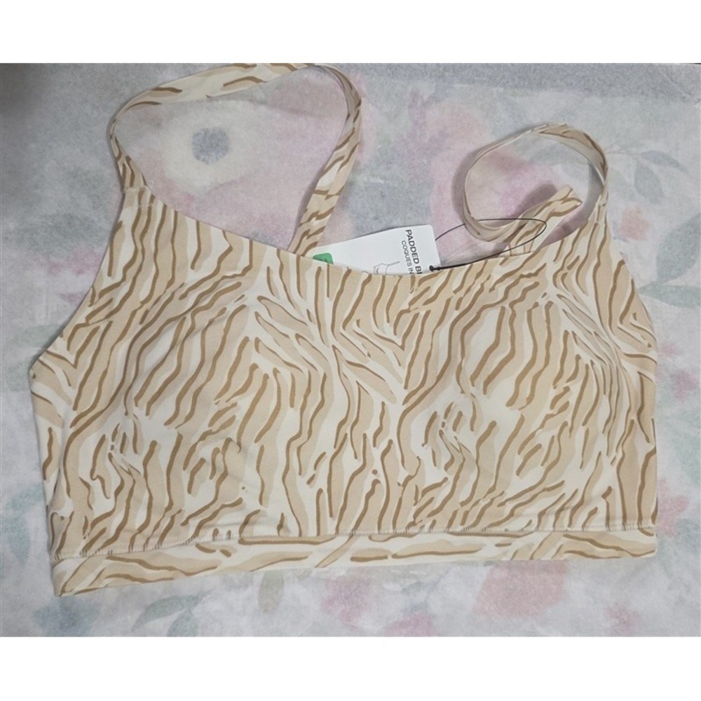 NWT Chantelle XS/S SoftStretch Scoop Padded Bralette Beige 115171 - Picture 3 of 3